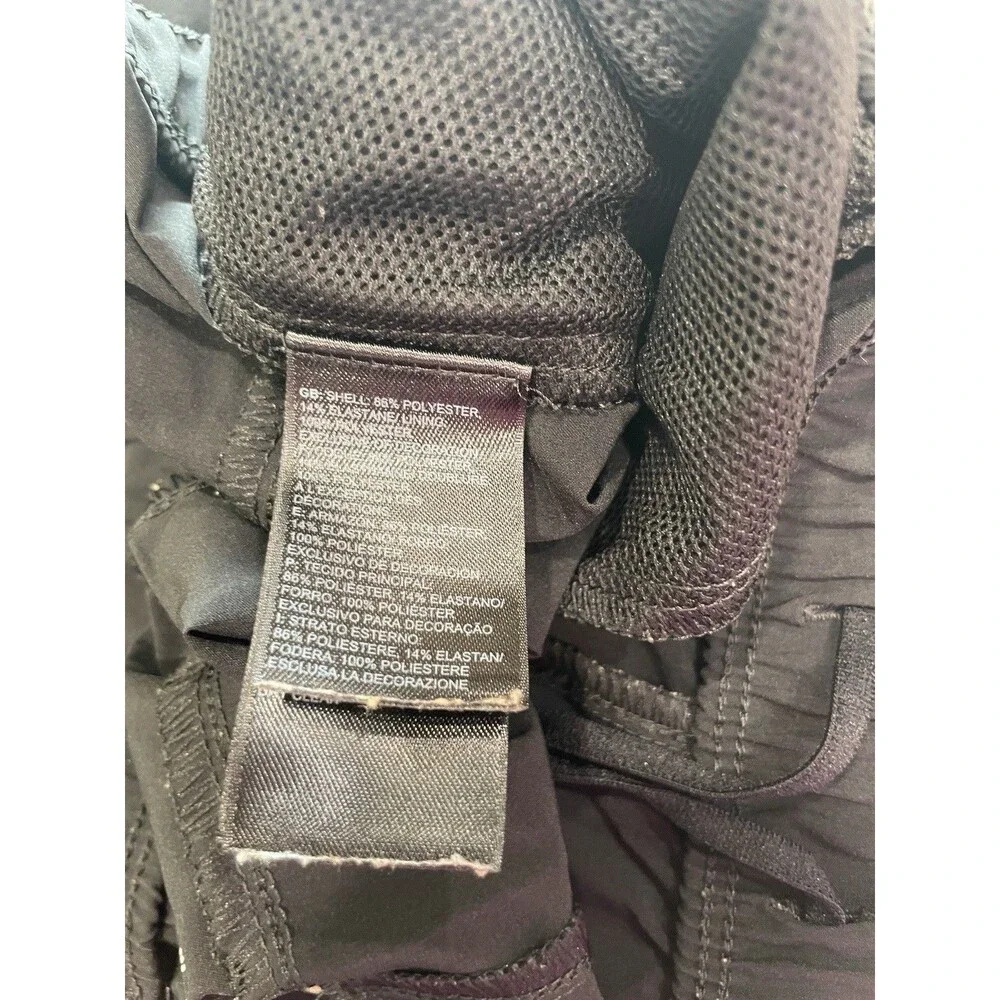 The North Face Adventure Shorts Men XL Relaxed Fit Black Zip Pocket Hiking